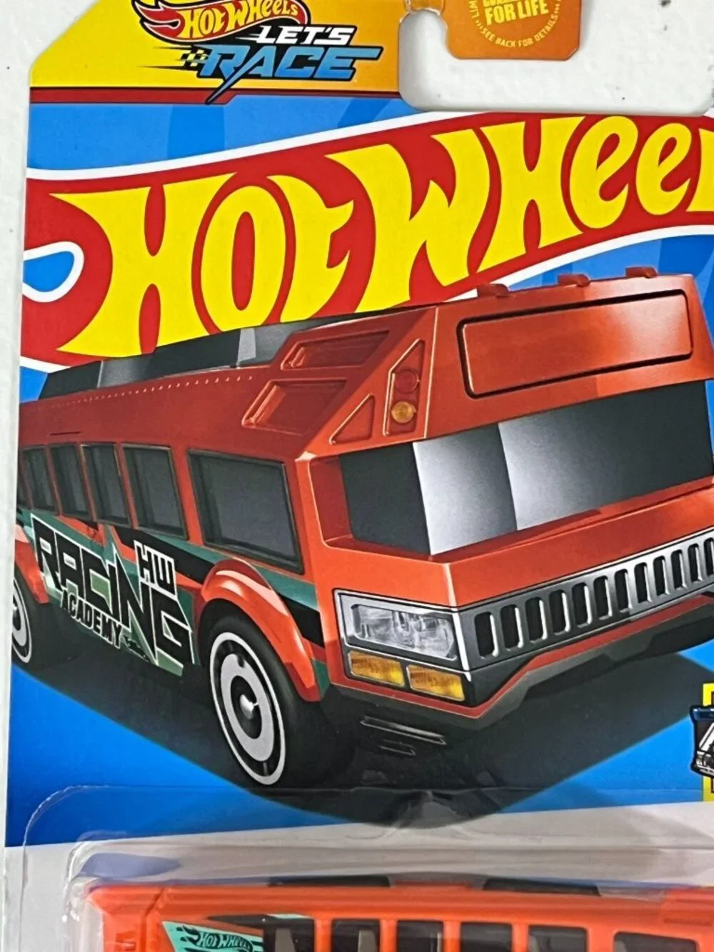 Hot Wheels Hot Wheels High Orange Bus HW Fast Transit 5/5 Diecast
